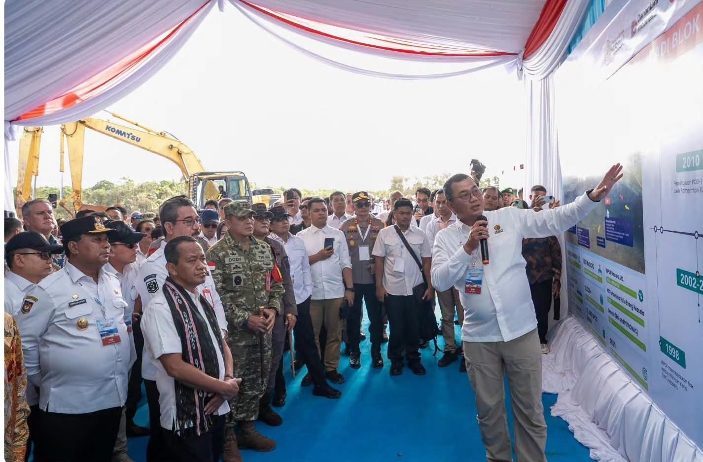 Groundbreaking LNG Abadi Masela Resmi Dimulai, Tonggak Baru Pengembangan Energi di Maluku