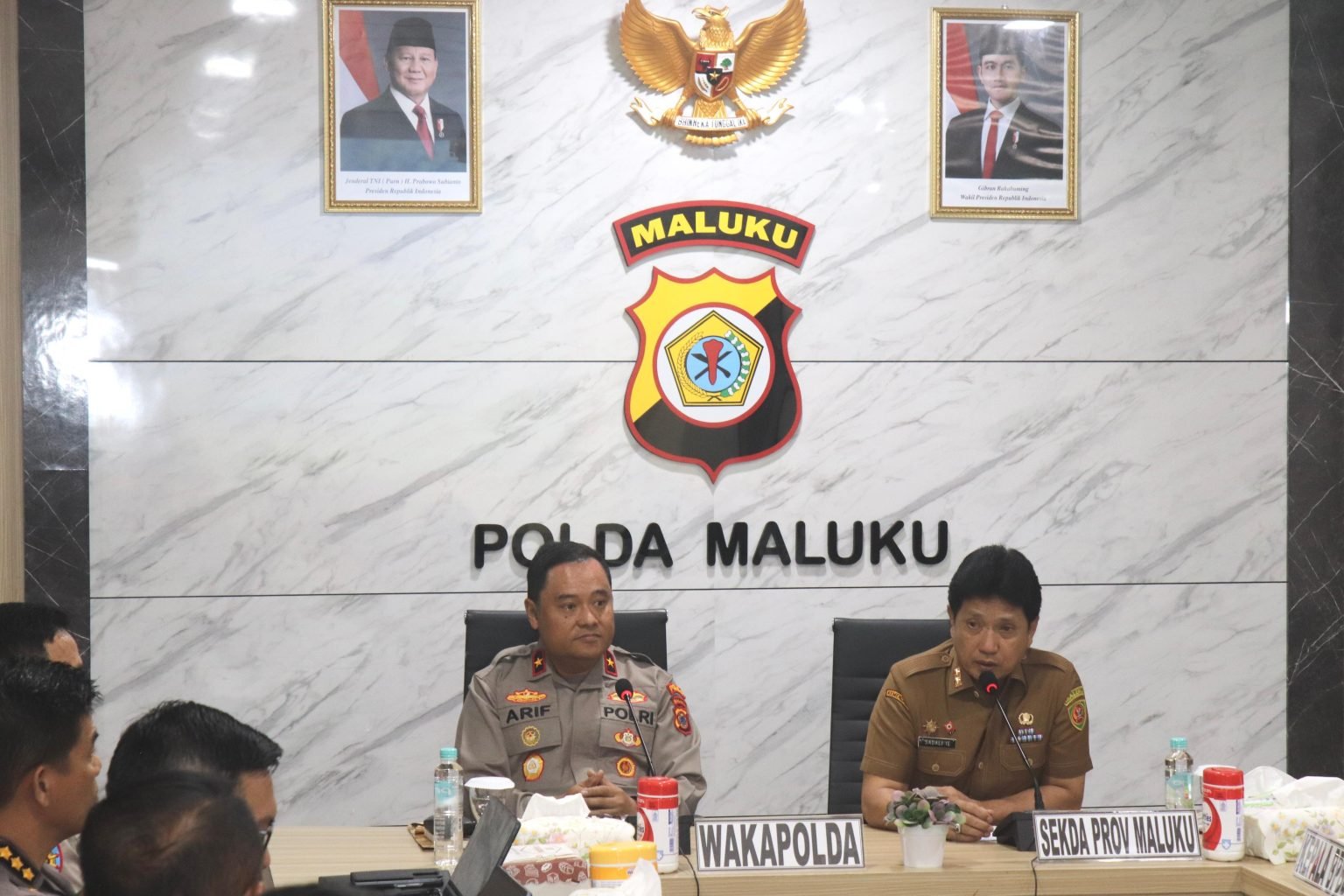 Hadapi Potensi Sebaran Abu Vulkanik, Sekda Maluku Dorong Penguatan Kesiapsiagaan Lintas Sektor