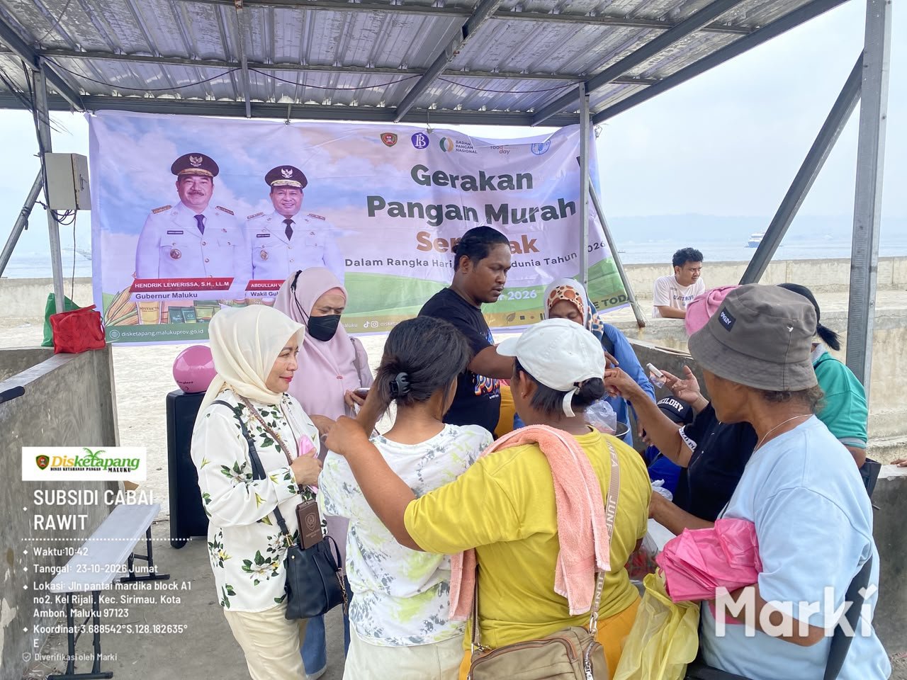Harga Cabai Tembus 160 Ribu, Pemprov Maluku Gelar Pangan Murah