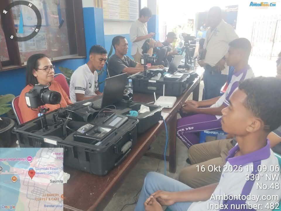 Disdukcapil Kepulauan Tanimbar Jemput Bola di 5 Kecamatan, Kampanye GISA sekaligus Pelayanan