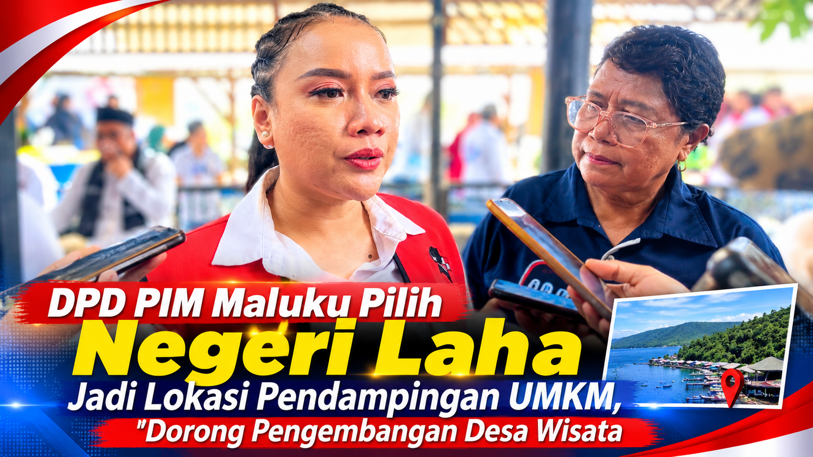 DPD PIM Maluku Pilih Negeri Laha Jadi Lokasi Pendampingan UMKM, Dorong Pengembangan Desa Wisata