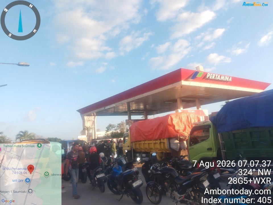 Antrean Panjang di SPBU, Tanimbar Darurat BBM