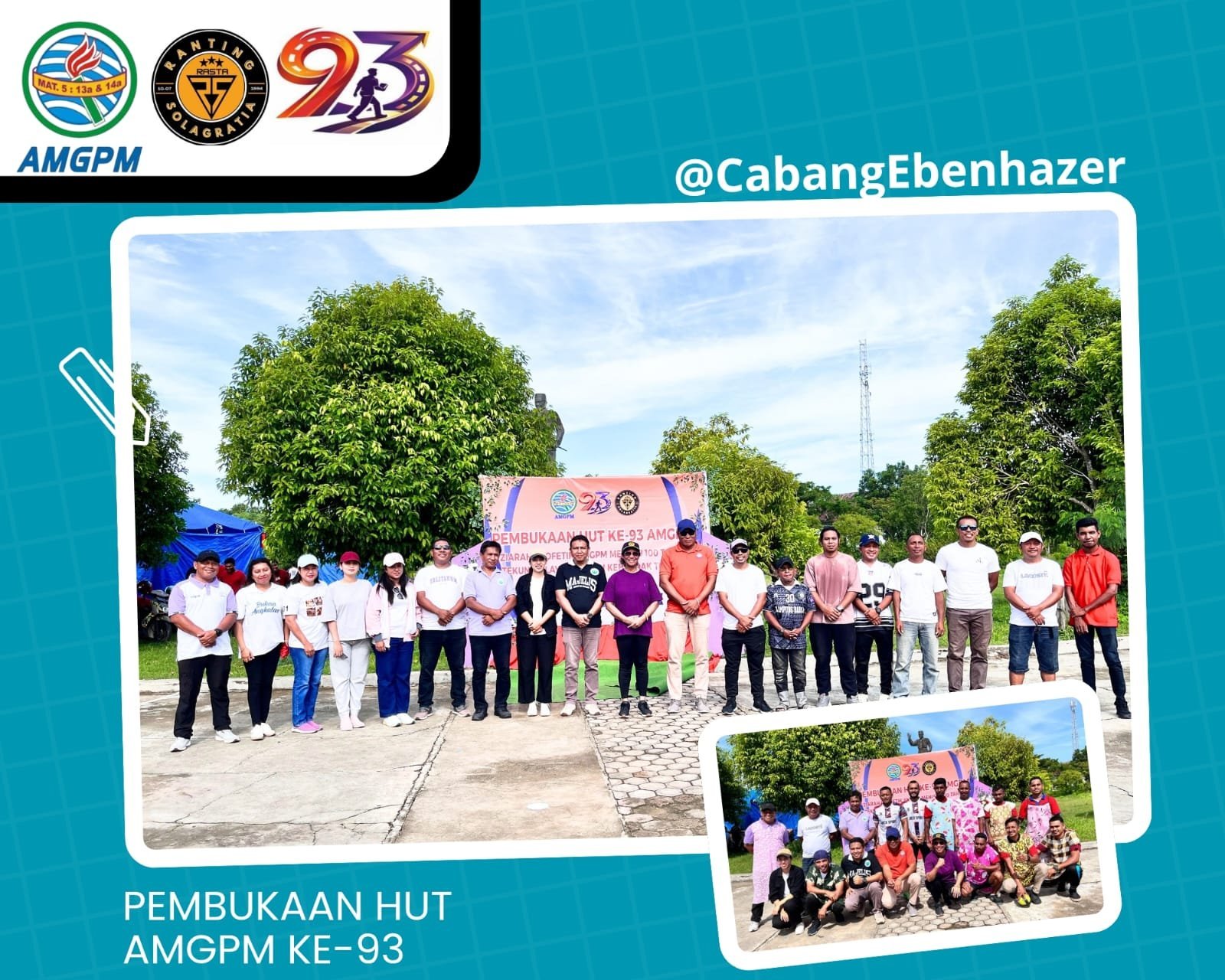 Jelang Hut AMGPM ke-93, Panitia Gelar Jalan Sehat