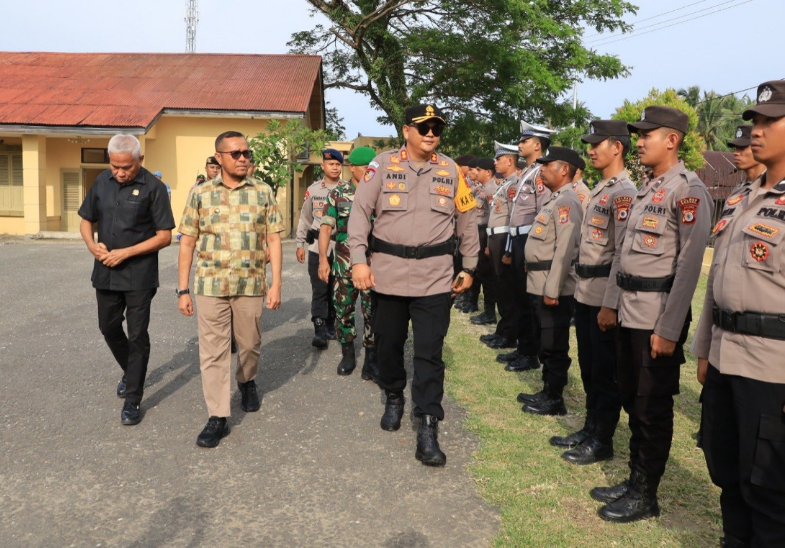 Polres Bursel Gelar Apel Pasukan Operasi Ketupat 2026, Siap Amankan Idul Fitri 1447 H