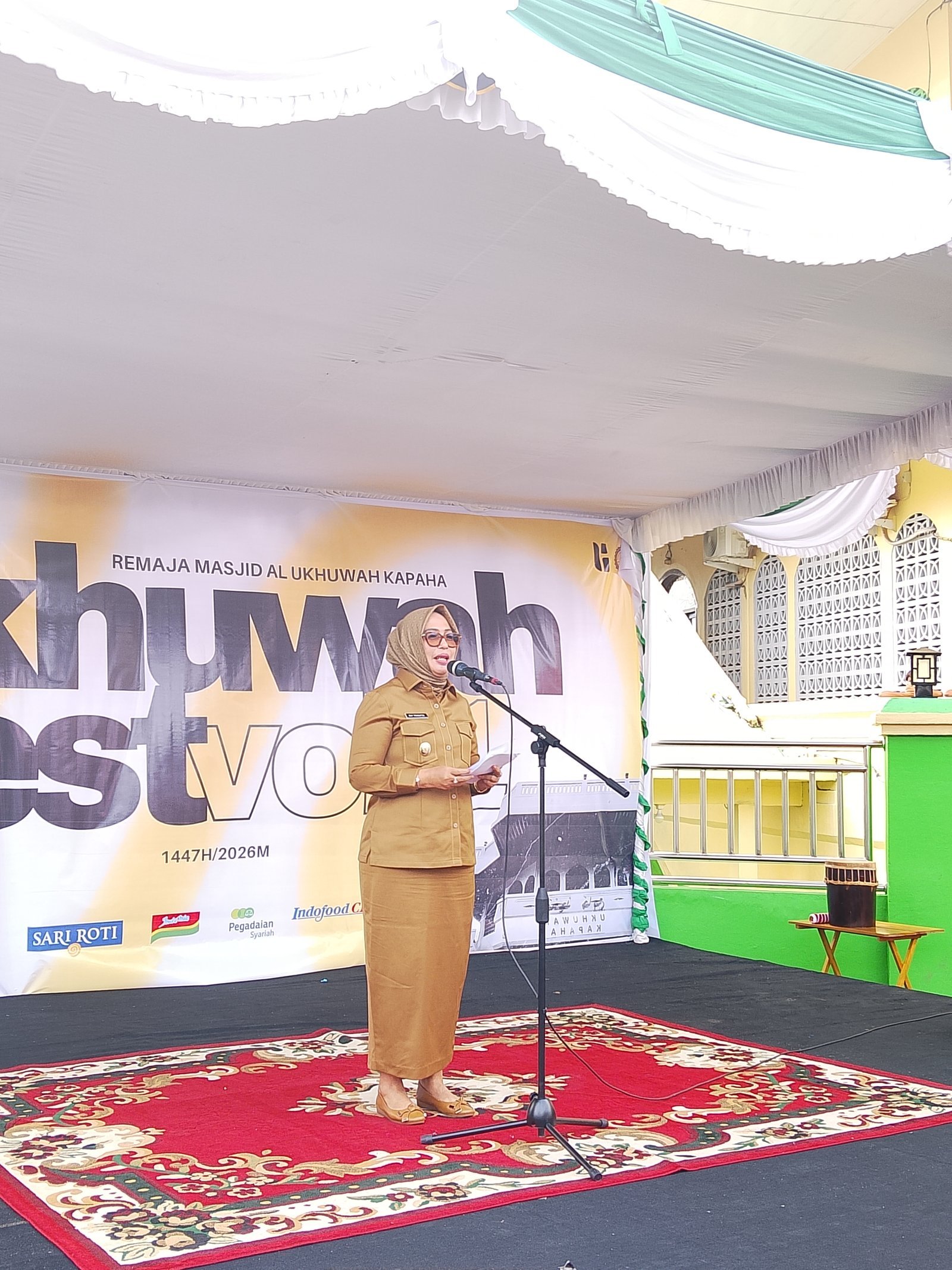 Wawali Ambon Apresiasi Ukhuwah Fest 2026: Pemuda Mesjid Jadi Motor Kegiatan Keagamaan dan UMKM