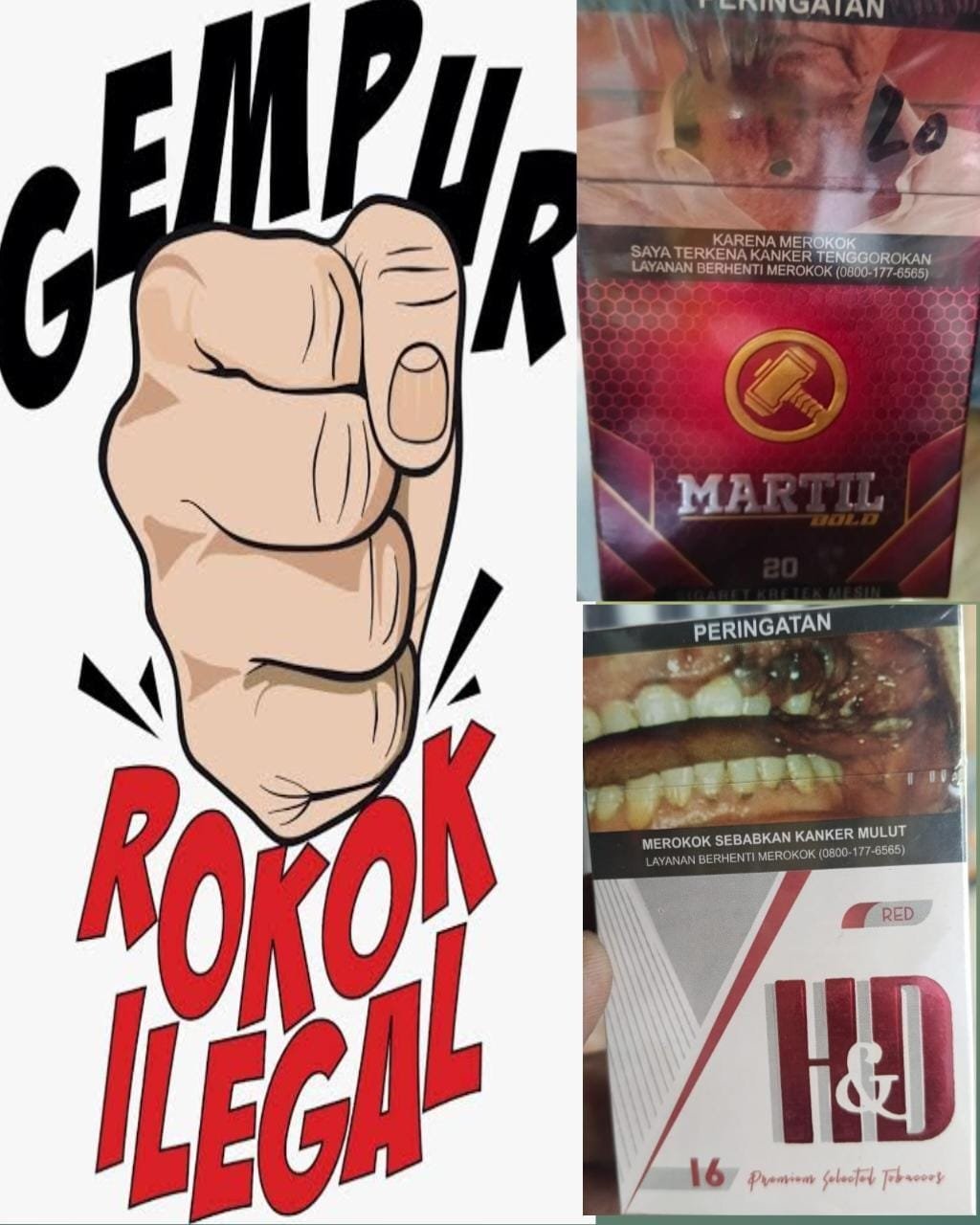 Maraknya Rokok Ilegal di Tanimbar, Imigrasi dan Polres Entah Dimana