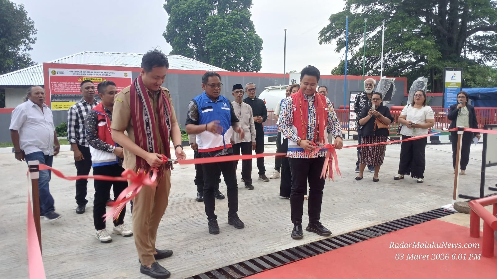 SPBU Reguler Baru di Saumlaki Resmi Beroperasi