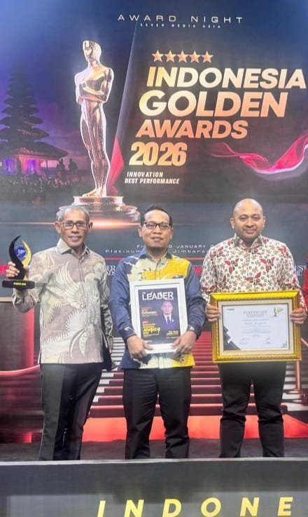 Borong Dua Penghargaan di Bali, Ketua DPRD Ambon Morits Tamaela Raih Indonesia Golden Awards 2026