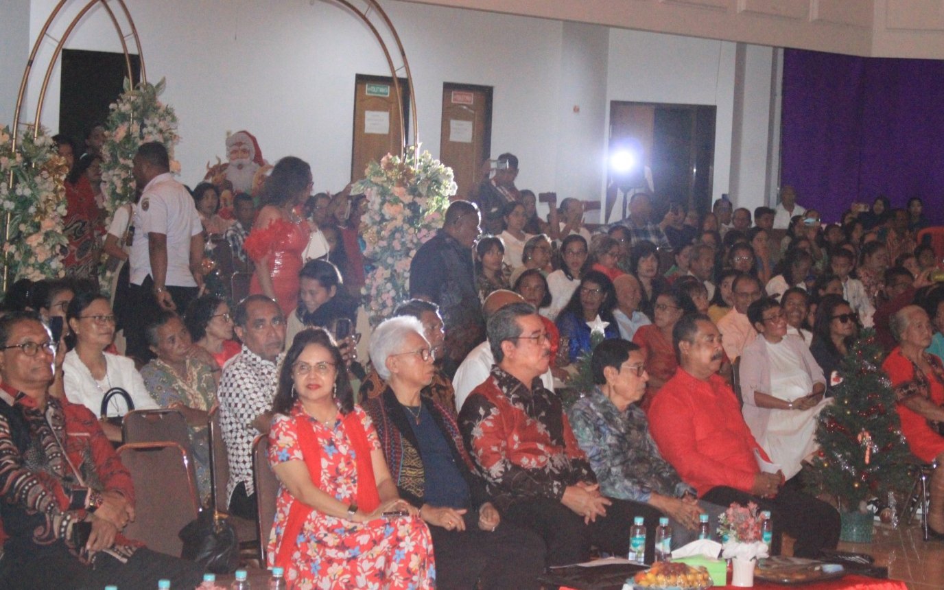 Gubernur Maluku Hadiri Perayaan Natal IKBN