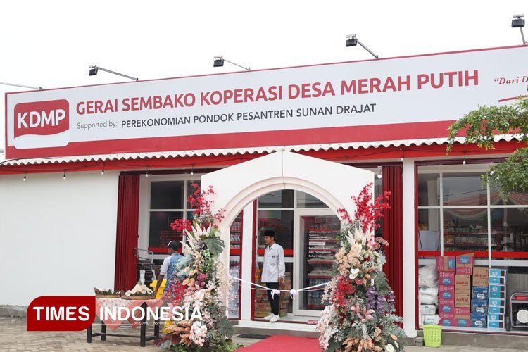 TNI Gencar Bangun Gerai Merah Putih