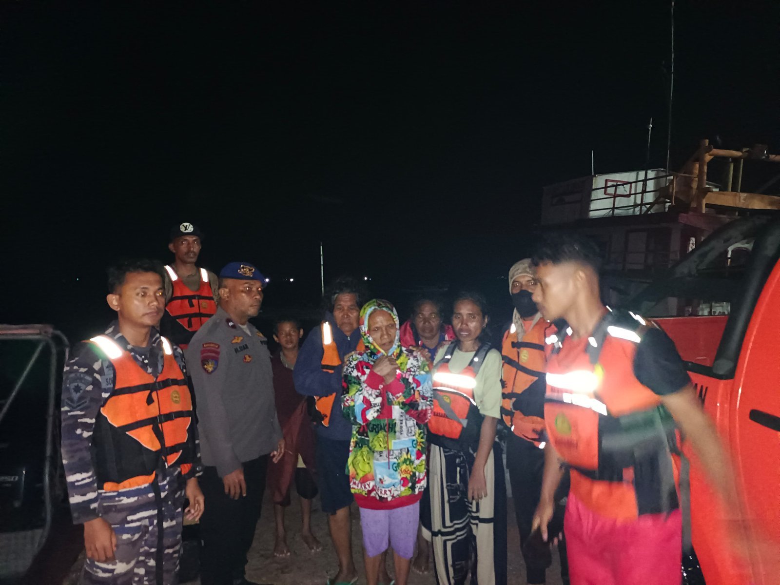 Alami Mati Mesin, 7 Orang Diselamatkan Tim SAR Tual