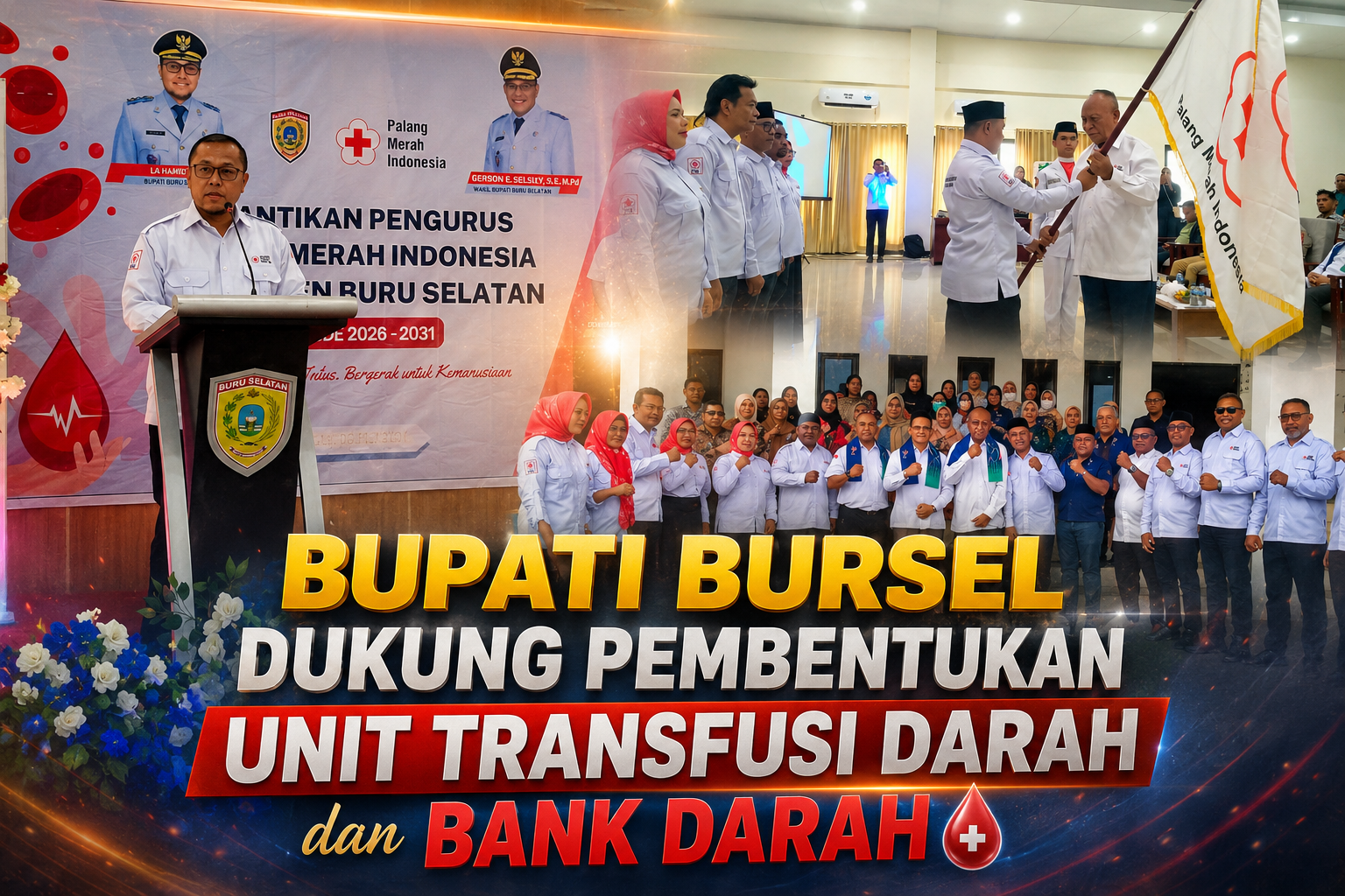 Ketua PMI Maluku Dukung Pembentukan Unit Transfusi Darah dan Bank Darah di Bursel