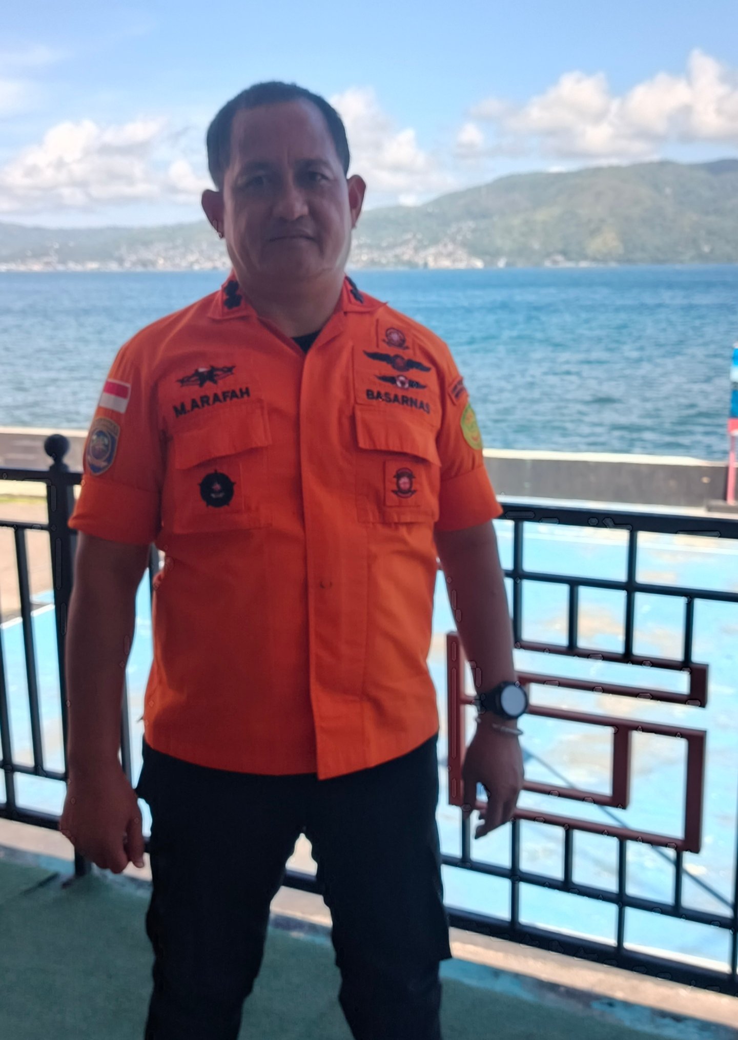 Tim Rescue Kansar Ambon Menuju Makariki Cari Nelayan Hilang di Laut
