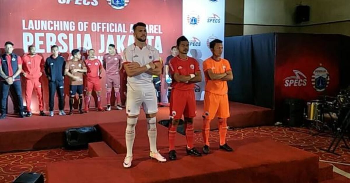 Persija luncurkan jersey dan skuat