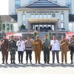 Apel Kesiagaan Pengamanan TPS Pilkada Serentak 2024 di Lapangan Merdeka Ambon